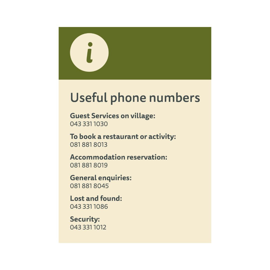 Major Phone Numbers - A3 linked - IRE