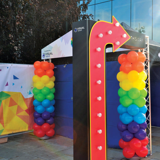 Visual Group Supports Doncaster Pride With Signage & Graphics