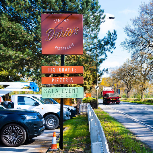 How Brand New Signage Transformed Dario's Ristorante in Doncaster