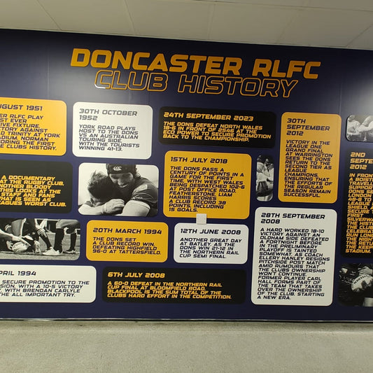 Producing Stand Out Signage & Graphics For Club Doncaster