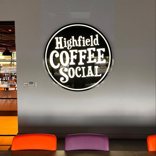 Transforming Doncaster's Highfield Coffee Social With Signage & Graphics