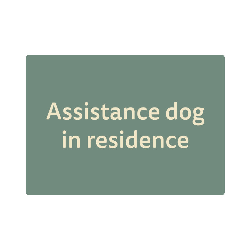 Assistance Dog in Residence