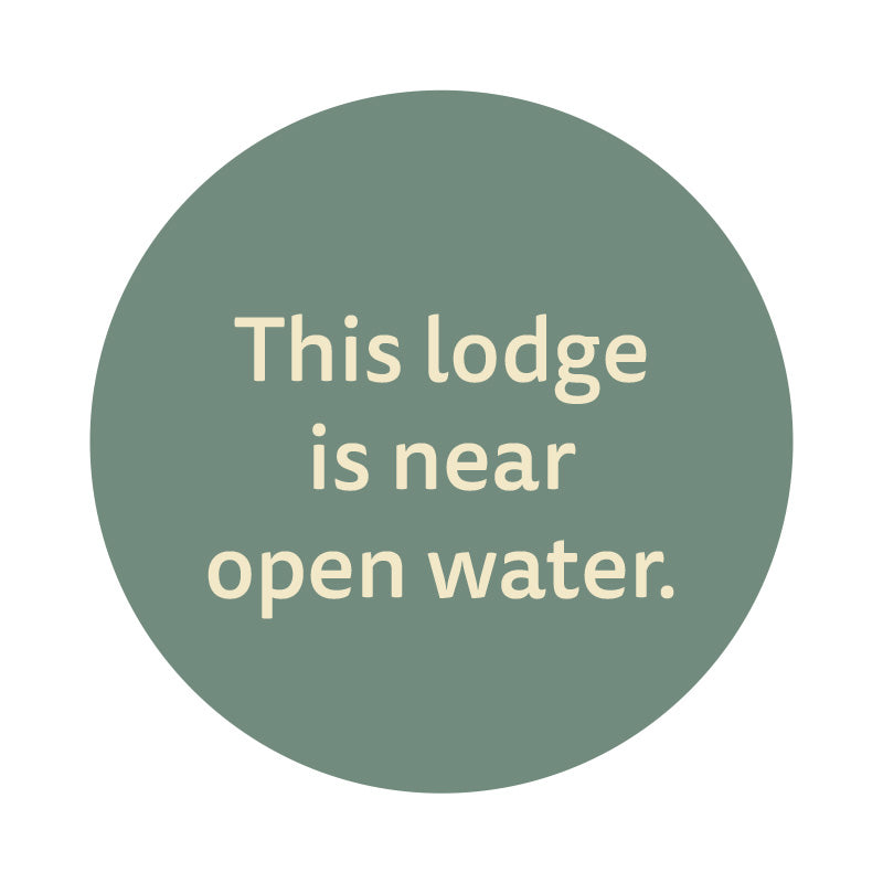 Lodge Near Open Water (Circle)