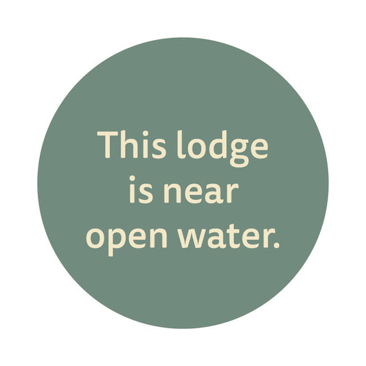 Lodge Near Open Water (Circle)