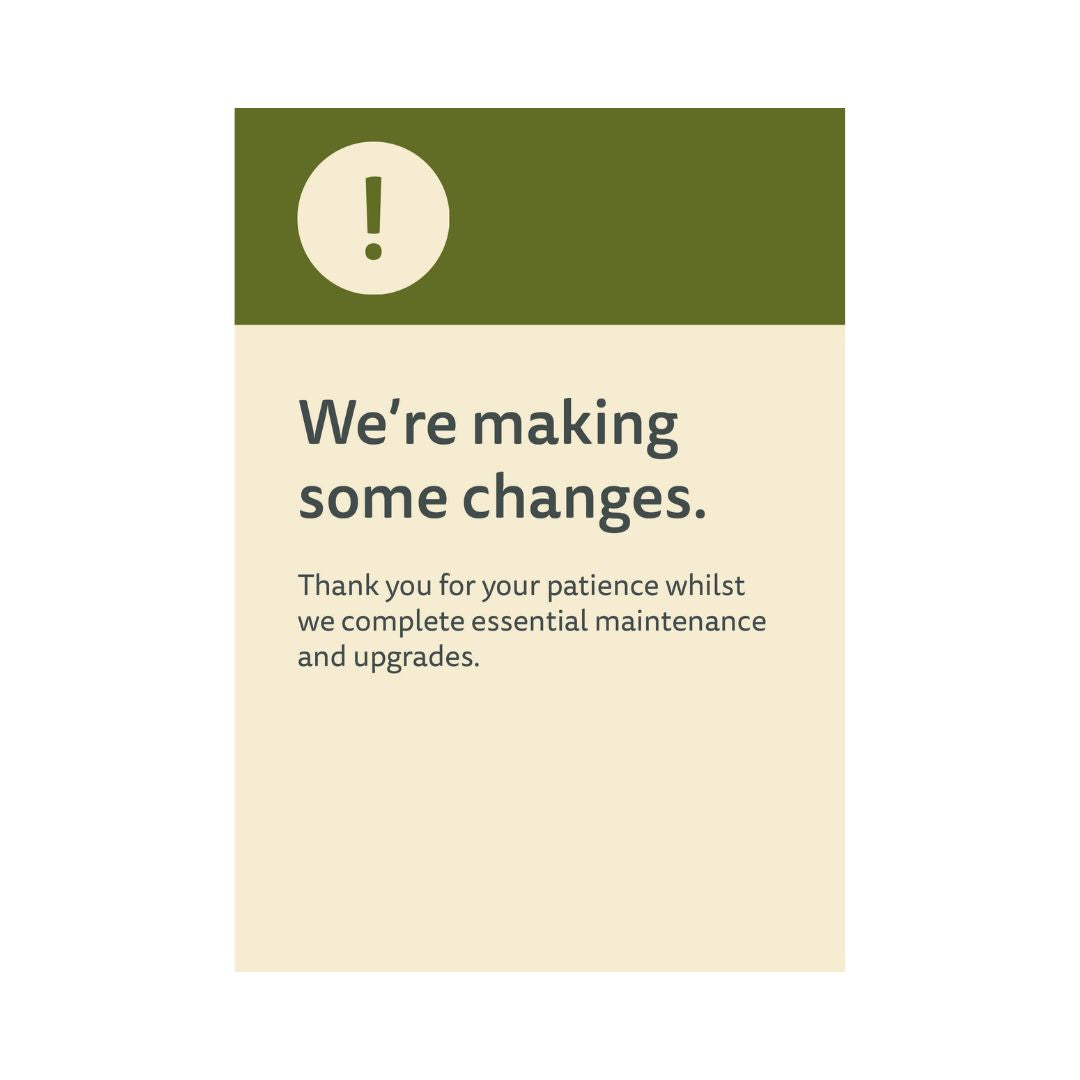 We're Making Some Changes - Outdoor - A3 - LF