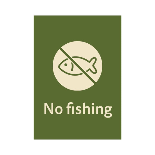 No Fishing - Outdoor
