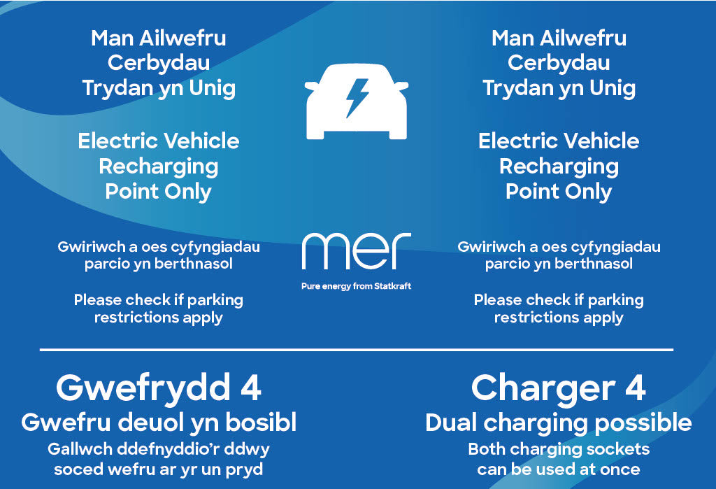 AC Dual Charger  – Charger 4 (Welsh)