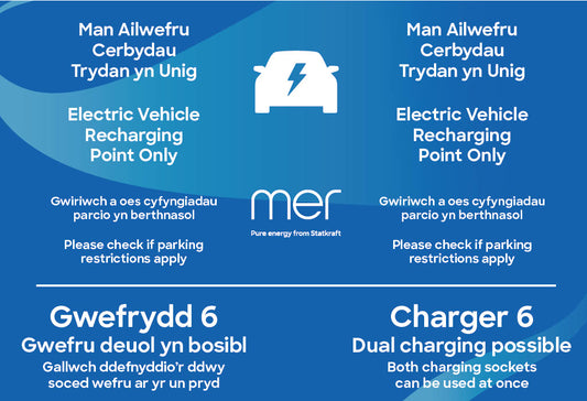 AC Dual Charger  – Charger 6 (Welsh)