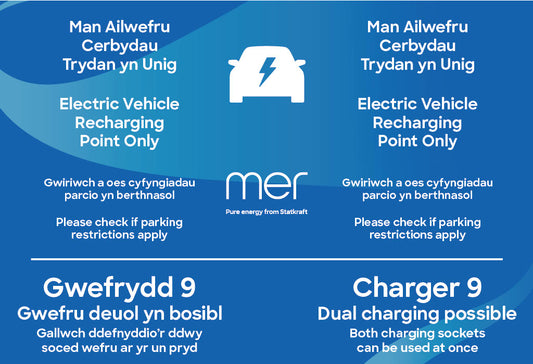 AC Dual Charger  – Charger 9 (Welsh)