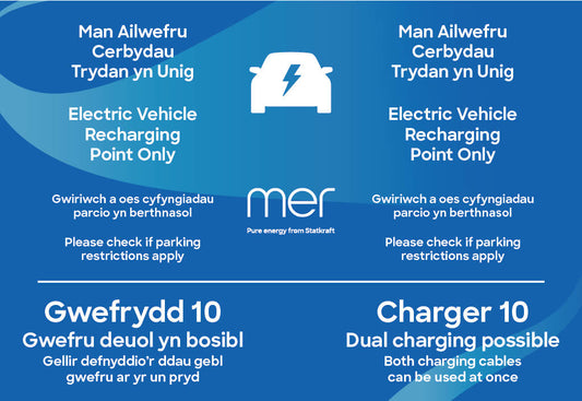 KP Dual Charger  – Charger 10 (Welsh)