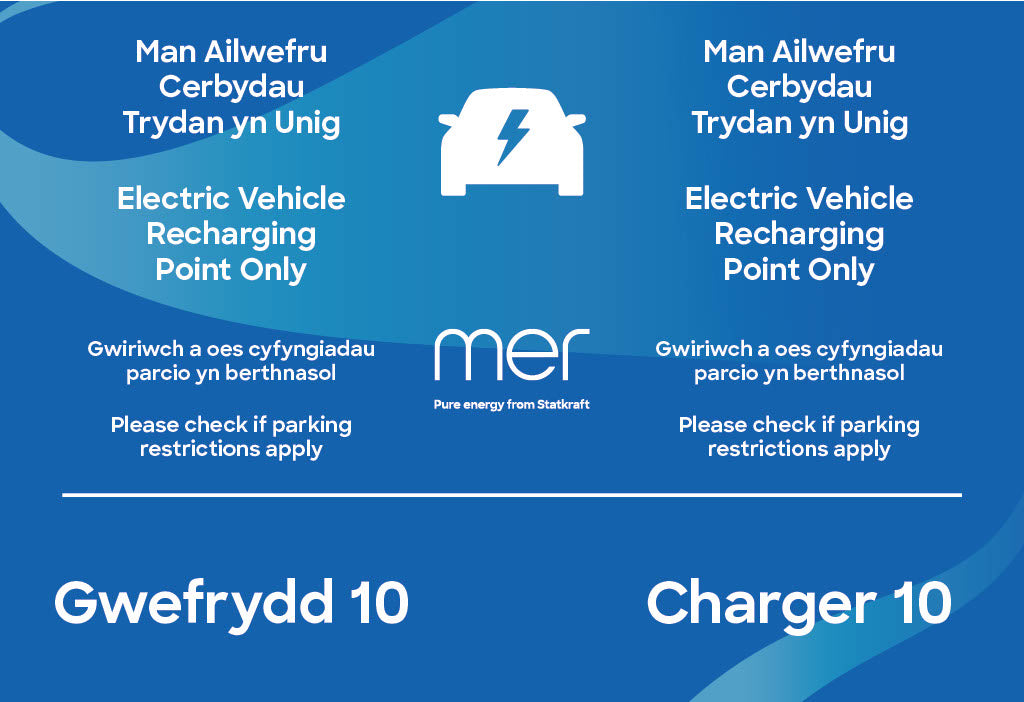 KP Single Charger  – Charger 10 (Welsh)