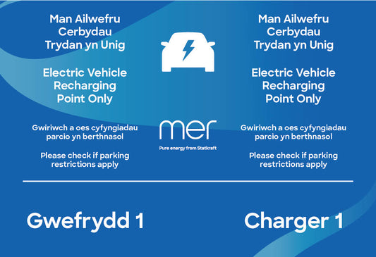 KP Single Charger  – Charger 1 (Welsh)