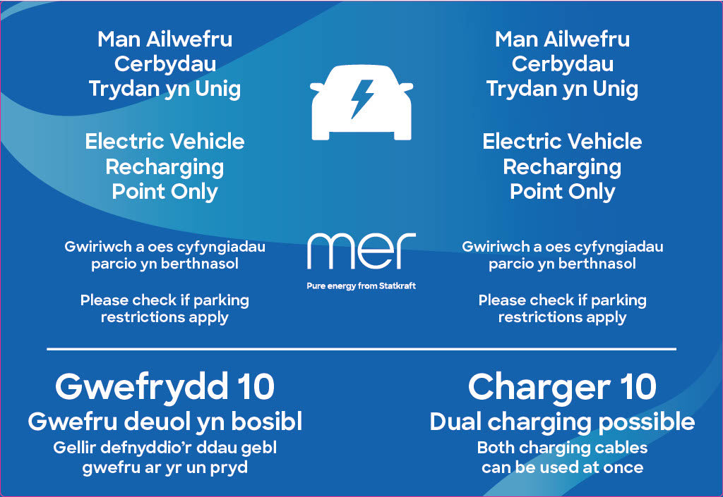 RC Dual Charger  – Charger 10 (Welsh)