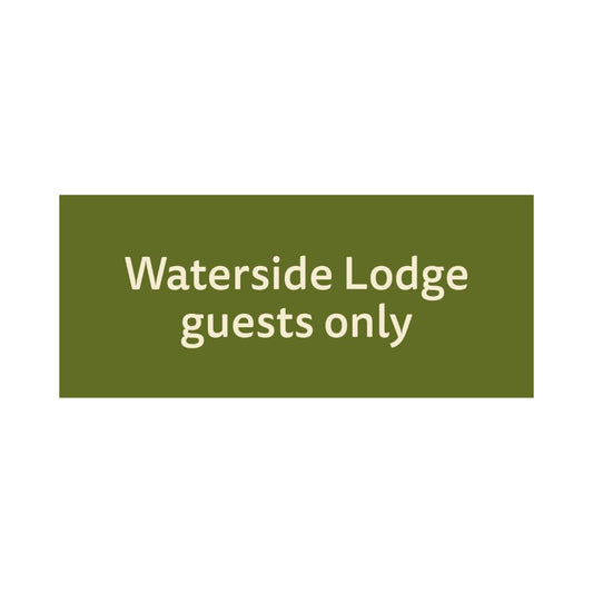 Waterside Lodge Guests Only