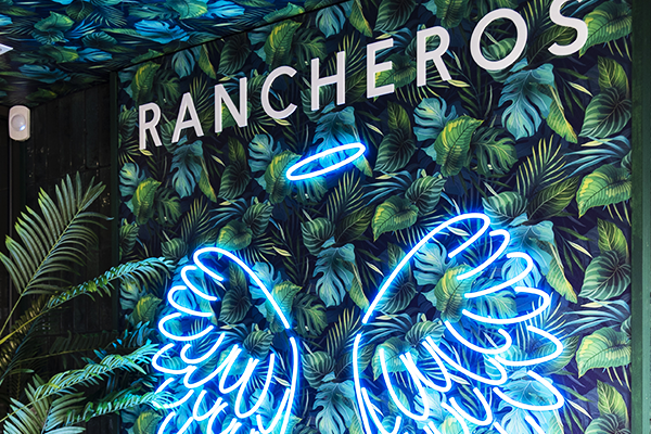 Neon Signage for Rancheros by Visual Group
