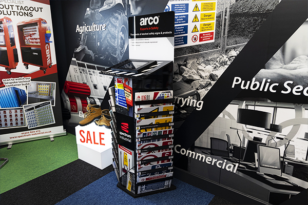 Point of Sale Signage for Arco by Visual Group
