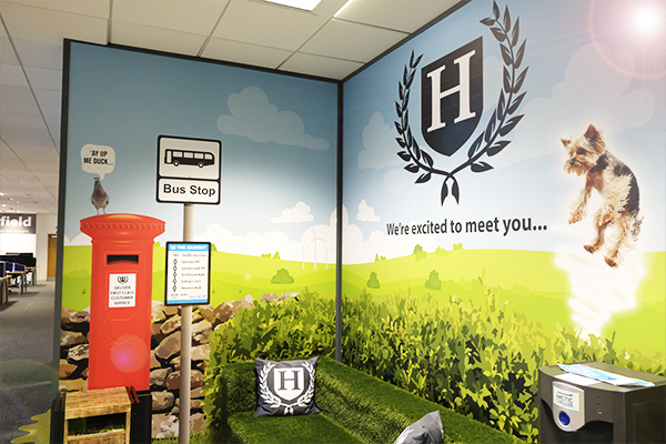 Wall Graphics for Highfield, Doncaster by Visual Group