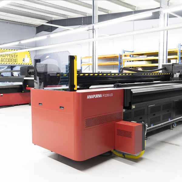 Visual Group Manufacturing on the Anapurna Digital Printer